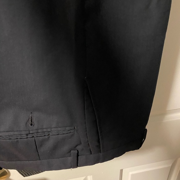 Versace vintage classic Navy suit. Wider pant leg. - Picture 7 of 7